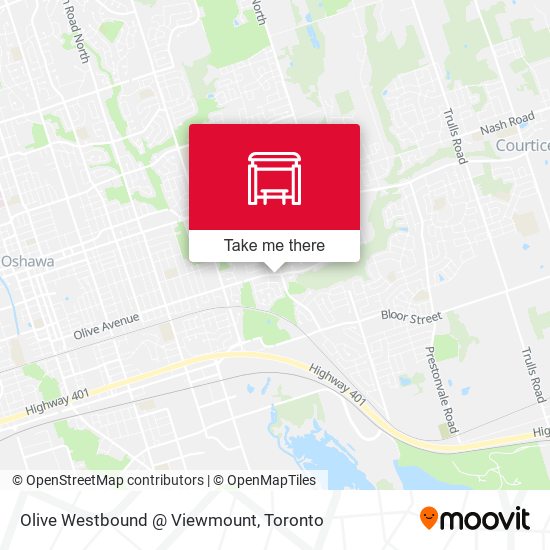 Olive Westbound @ Viewmount plan