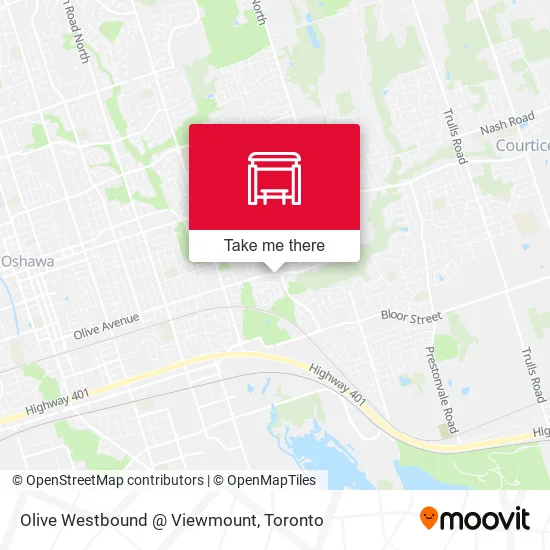 Olive Westbound @ Viewmount plan