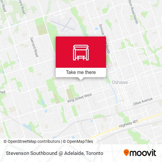Stevenson Southbound @ Adelaide plan