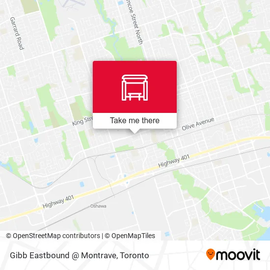 Gibb Eastbound @ Montrave map