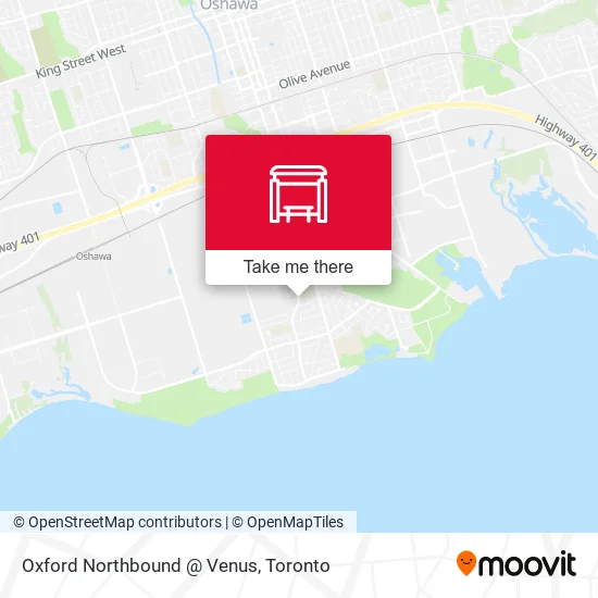 Oxford Northbound @ Venus plan