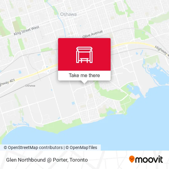 Glen Northbound @ Porter plan