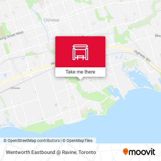 Wentworth Eastbound @ Ravine plan