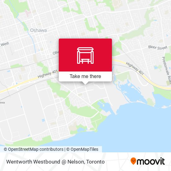 Wentworth Westbound @ Nelson map