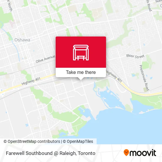 Farewell Southbound @ Raleigh map