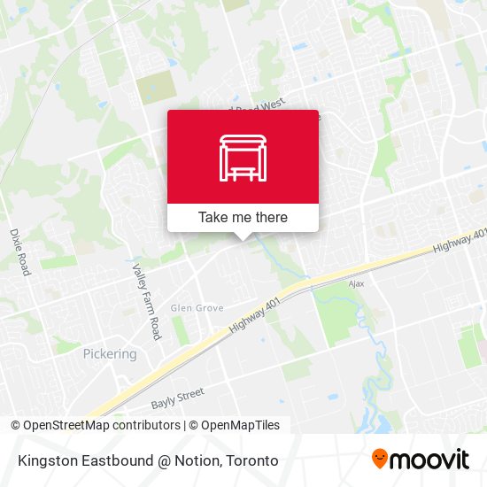 Kingston Eastbound @ Notion map