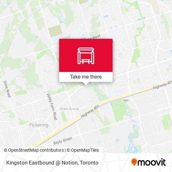 Kingston Eastbound @ Notion map