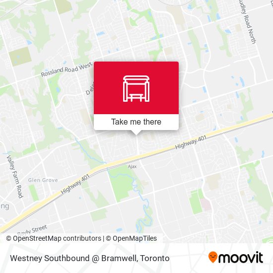 Westney Southbound @ Bramwell plan