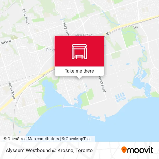 Alyssum Westbound @ Krosno map