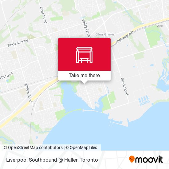 Liverpool Southbound @ Haller plan