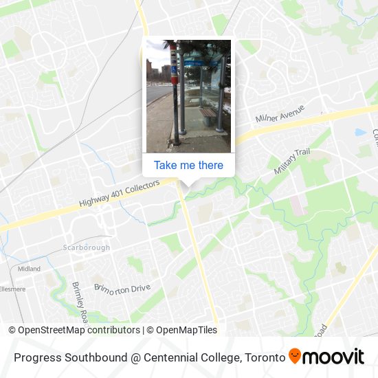 Progress Southbound @ Centennial College plan