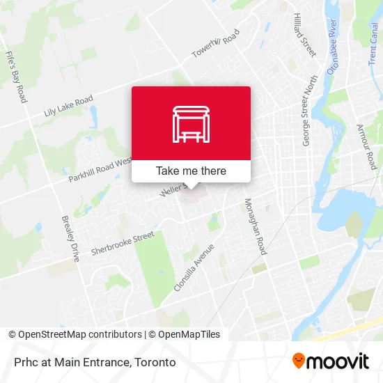 Prhc at Main Entrance map