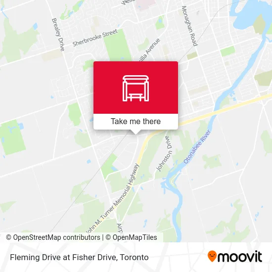 Fleming Drive at Fisher Drive map