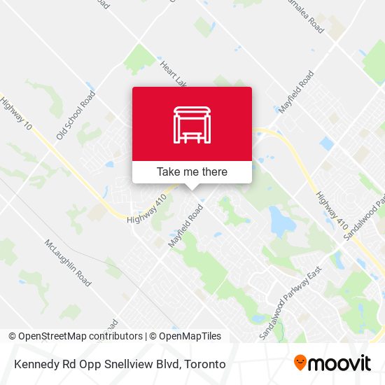 Kennedy Rd Opp Snellview Blvd map