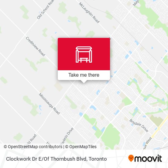 Clockwork Dr E / Of Thornbush Blvd map