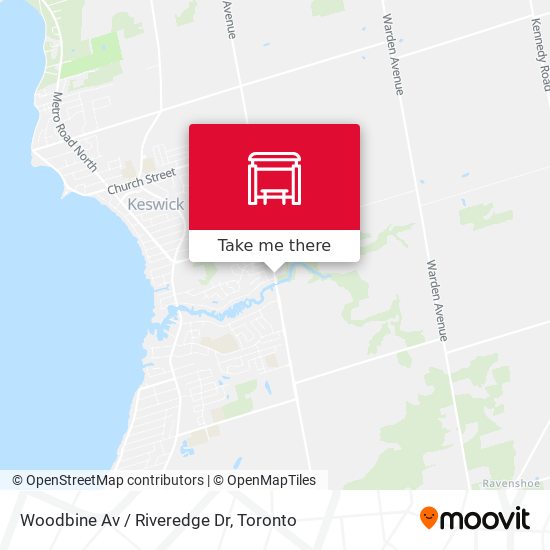 Woodbine Av / Riveredge Dr map