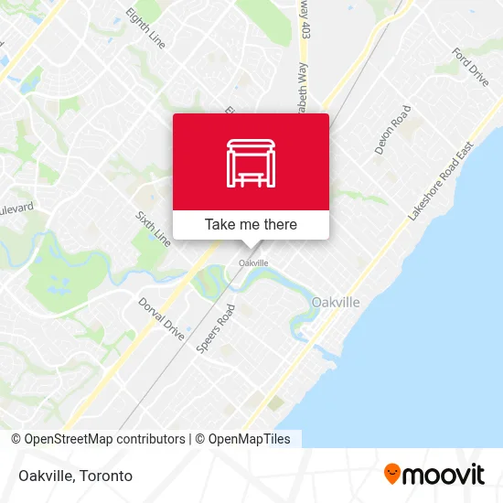 Oakville map