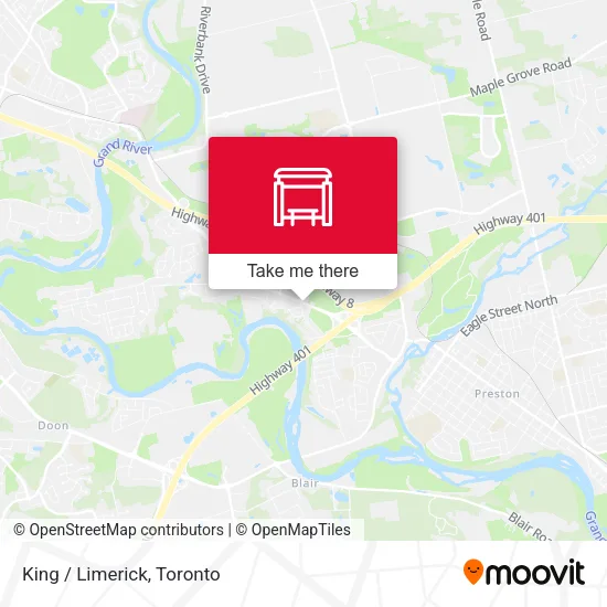 King / Limerick map