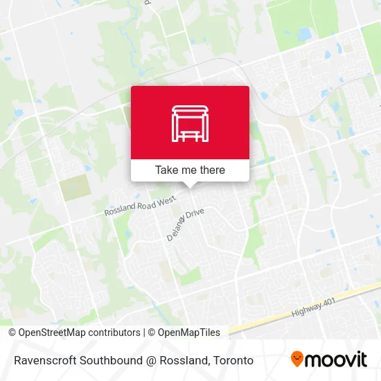 Ravenscroft Southbound @ Rossland plan