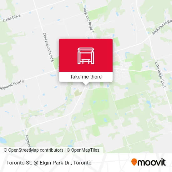 Toronto St. @ Elgin Park Dr. map