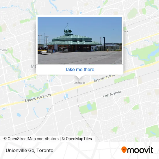 Unionville Go map