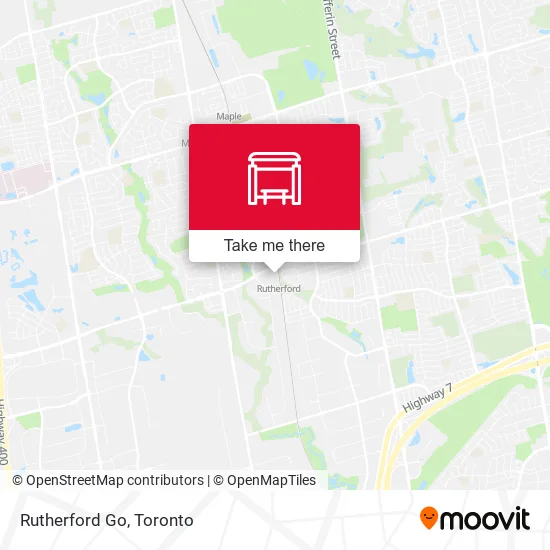 Rutherford Go map