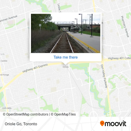 Oriole Go map