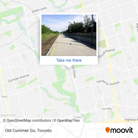 Old Cummer Go map