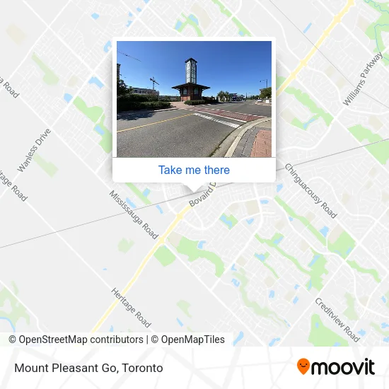 Mount Pleasant Go map