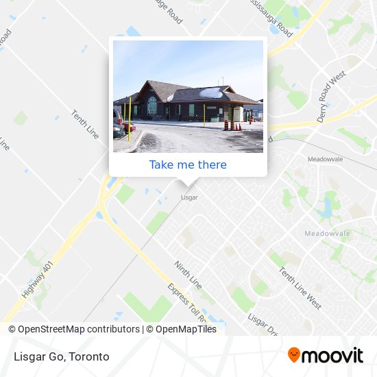 Lisgar Go map