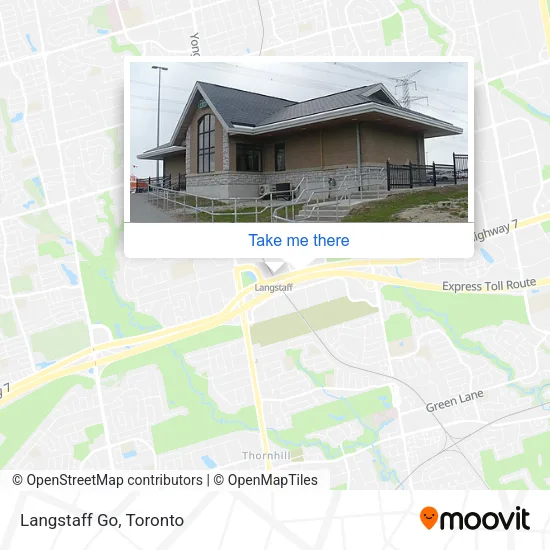 Langstaff Go map