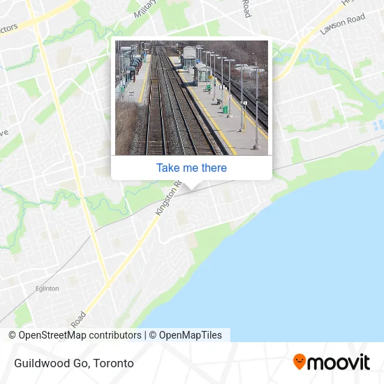 Guildwood Go map