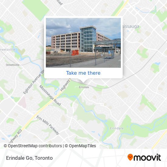 Erindale Go map