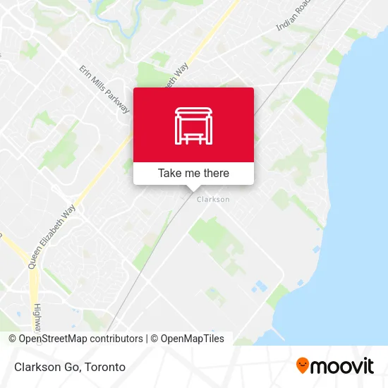 Clarkson Go map