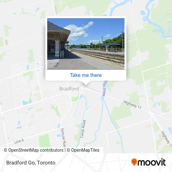Bradford Go map
