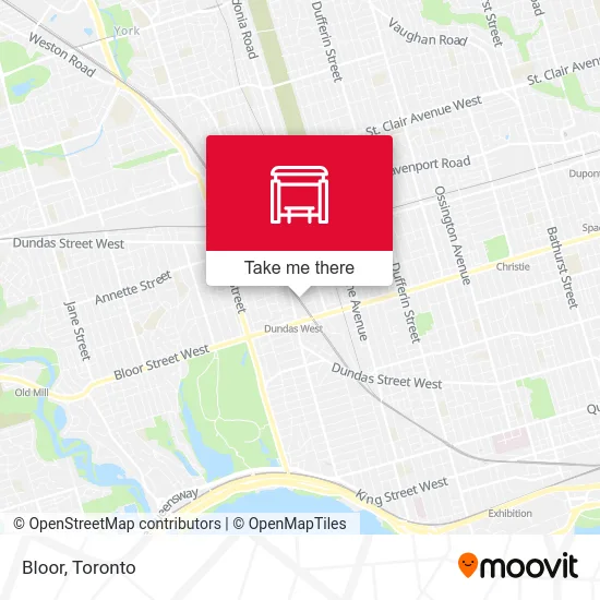 Bloor map