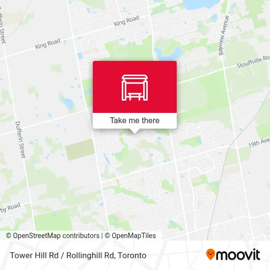 Tower Hill Rd / Rollinghill Rd map