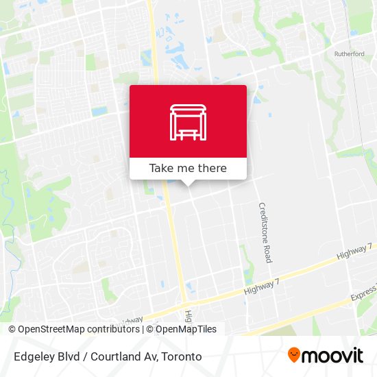 Edgeley Blvd / Courtland Av map