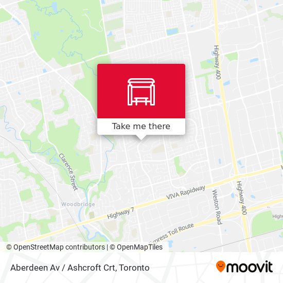Aberdeen Av / Ashcroft Crt map