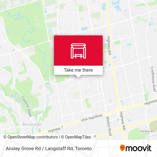 Ansley Grove Rd / Langstaff Rd map