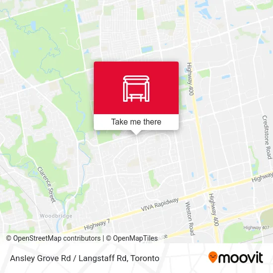 Ansley Grove Rd / Langstaff Rd map