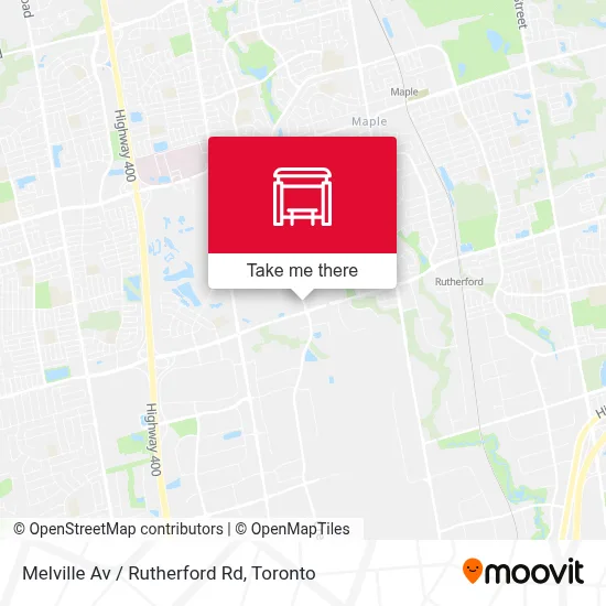 Melville Av / Rutherford Rd map