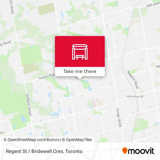 Regent St / Bridewell Cres map