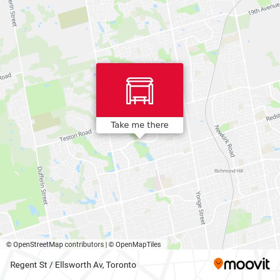 Regent St / Ellsworth Av map