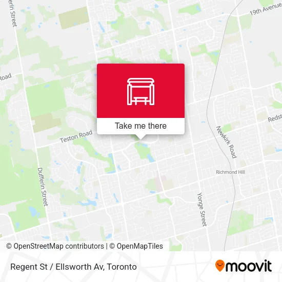 Regent St / Ellsworth Av map