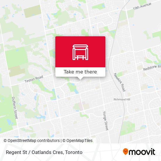 Regent St / Oatlands Cres map