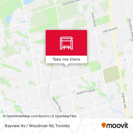 Bayview Av / Woodriver Rd plan