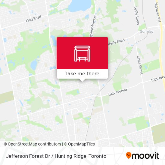 Jefferson Forest Dr / Hunting Ridge map