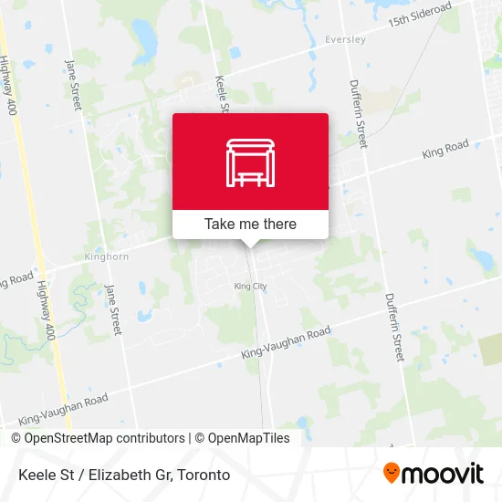 Keele St / Elizabeth Gr map