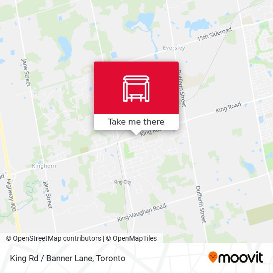 King Rd / Banner Lane plan